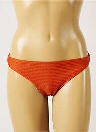 Bas de maillot de bain micro fibres culotte marron BANANA MOON femme