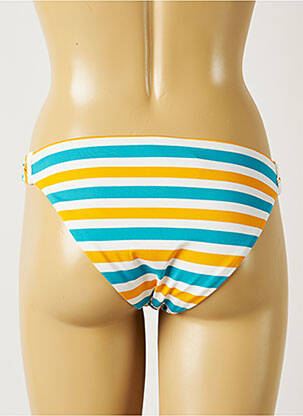 Bas de maillot de bain micro fibres culotte bleu BANANA MOON femme