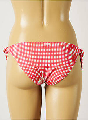 Bas de maillot de bain effet matière satinée bikini rose BANANA MOON femme
