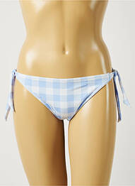 Bas de maillot de bain fermeture liens à nouer bikini bleu BANANA MOON femme