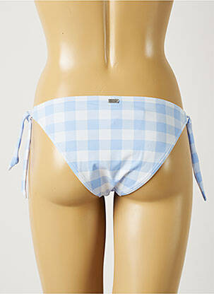Bas de maillot de bain fermeture liens à nouer bikini bleu BANANA MOON femme