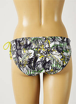 Bas de maillot de bain imprimé tie and dye culotte jaune BANANA MOON femme