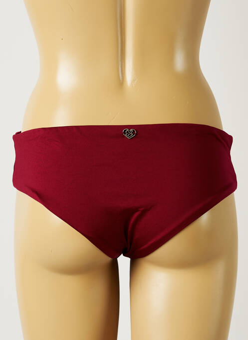 Bas de maillot de bain rouge BANANA MOON pour femme