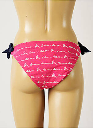 Bas de maillot de bain imprimé fantaisie bikini rose BANANA MOON femme