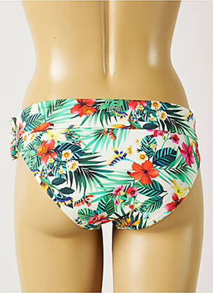 Bas de maillot de bain imprimé tie and dye culotte vert BANANA MOON femme