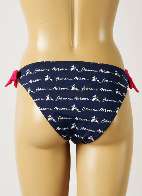 Bas de maillot de bain bleu BANANA MOON pour femme