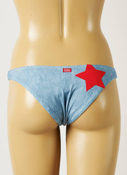 Bas de maillot de bain bleu BANANA MOON pour femme