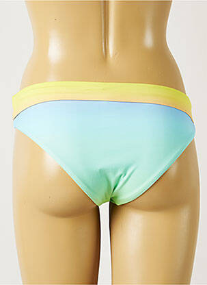 Bas de maillot de bain tissage satiné culotte bleu BANANA MOON femme