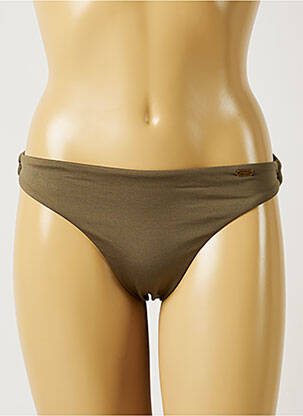 Bas de maillot de bain réversible culotte vert BANANA MOON femme