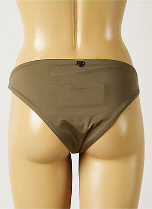 Bas de maillot de bain réversible culotte vert BANANA MOON femme