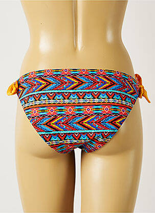 Bas de maillot de bain imprimé fantaisie bikini bleu BANANA MOON femme