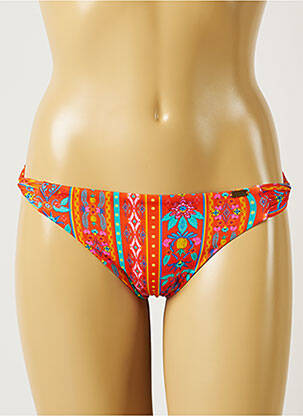Bas de maillot de bain imprimé fantaisie culotte orange BANANA MOON femme