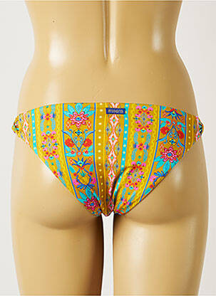 Bas de maillot de bain imprimé fantaisie culotte jaune BANANA MOON femme