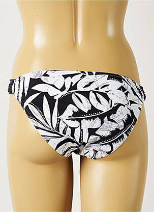 Bas de maillot de bain imprimé tie and dye culotte blanc BANANA MOON femme