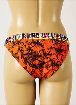 Bas de maillot de bain imprimé tie and dye bikini orange BANANA MOON femme