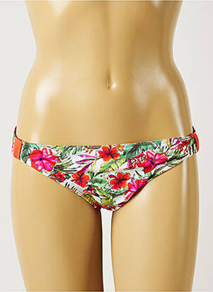 Bas de maillot de bain imprimé tie and dye culotte rose BANANA MOON femme