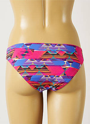 Bas de maillot de bain imprimé fantaisie culotte rose BANANA MOON femme
