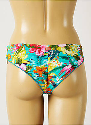 Bas de maillot de bain imprimé tie and dye culotte bleu BANANA MOON femme
