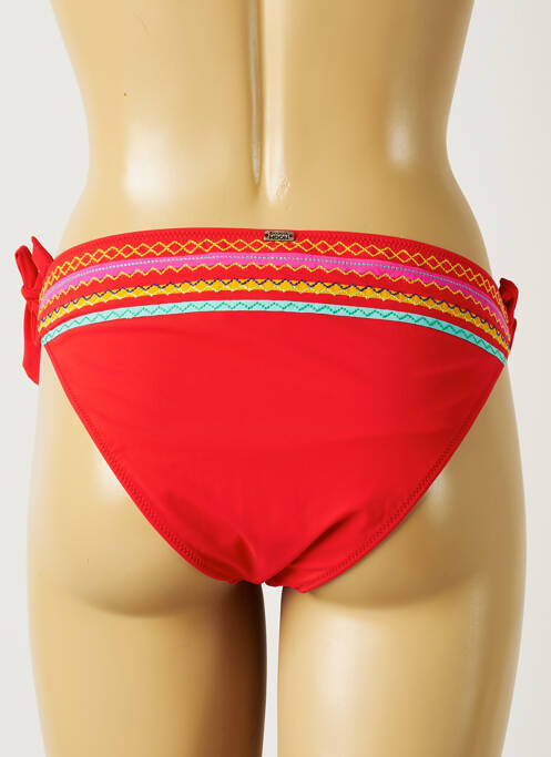 Bas de maillot de bain rouge BANANA MOON pour femme