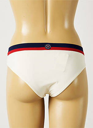 Bas de maillot de bain tissage satiné culotte beige BANANA MOON femme