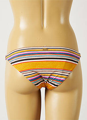 Bas de maillot de bain stretch culotte jaune BANANA MOON femme