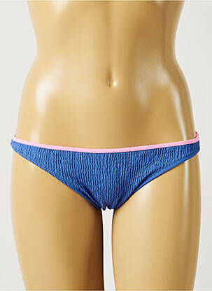 Bas de maillot de bain stretch bikini bleu BANANA MOON femme