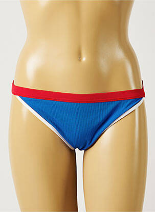 Bas de maillot de bain stretch culotte bleu BANANA MOON femme