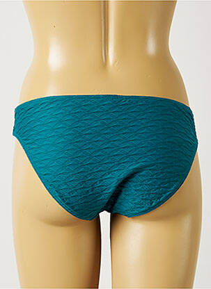 Bas de maillot de bain tissage texturé culotte vert BANANA MOON femme