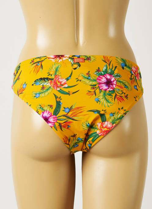 Bas de maillot de bain jaune BANANA MOON femme