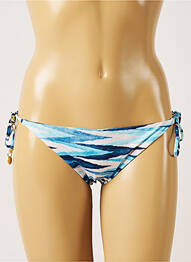 Bas de maillot de bain fermeture liens à nouer culotte bleu BANANA MOON femme