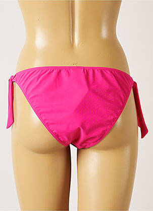 Bas de maillot de bain fermeture liens à nouer culotte rose BANANA MOON femme