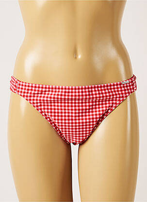 Bas de maillot de bain stretch culotte rouge BANANA MOON femme