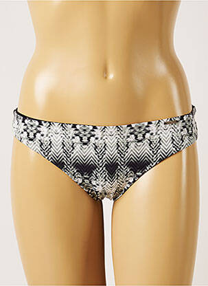 Bas de maillot de bain stretch culotte gris BANANA MOON femme