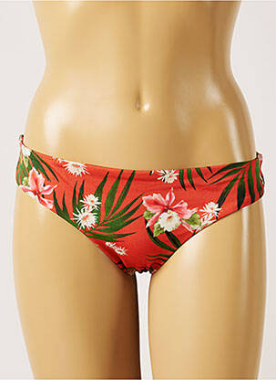Bas de maillot de bain imprimé tie and dye culotte vert BANANA MOON femme