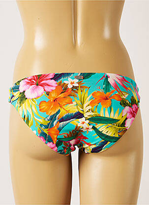Bas de maillot de bain imprimé tie and dye culotte bleu BANANA MOON femme