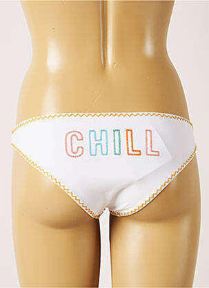 Bas de maillot de bain stretch culotte blanc BANANA MOON femme