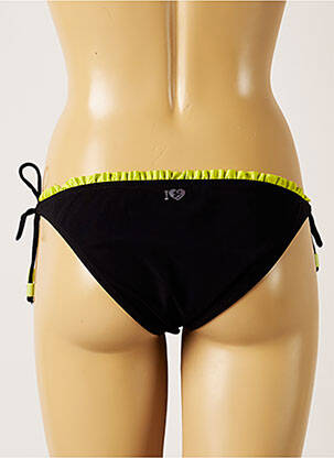 Bas de maillot de bain fermeture liens à nouer culotte noir BANANA MOON femme