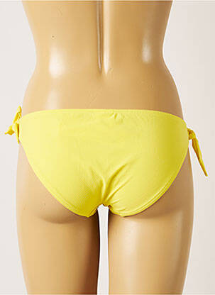 Bas de maillot de bain fermeture liens à nouer culotte jaune BANANA MOON femme