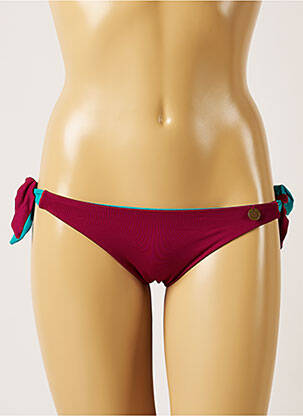Bas de maillot de bain réversible culotte violet BANANA MOON femme