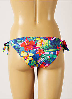 Bas de maillot de bain imprimé tie and dye culotte bleu BANANA MOON femme