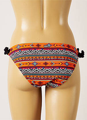 Bas de maillot de bain fermeture liens à nouer culotte orange BANANA MOON femme