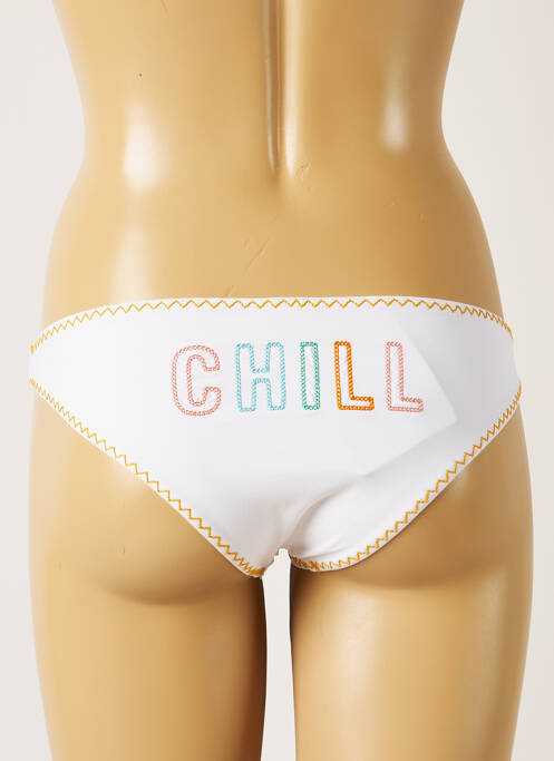 Bas de maillot de bain blanc BANANA MOON pour femme