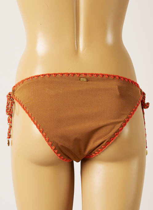 Bas de maillot de bain marron BANANA MOON pour femme