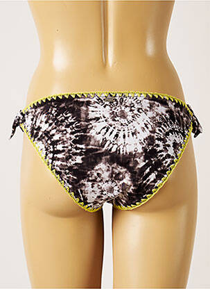 Bas de maillot de bain imprimé fantaisie bikini noir BANANA MOON femme