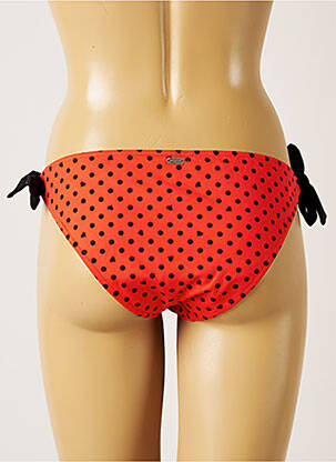 Bas de maillot de bain micro fibres bikini rouge BANANA MOON femme