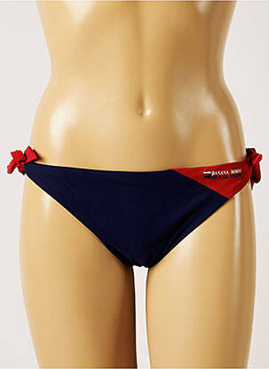 Bas de maillot de bain micro fibres bikini bleu BANANA MOON femme