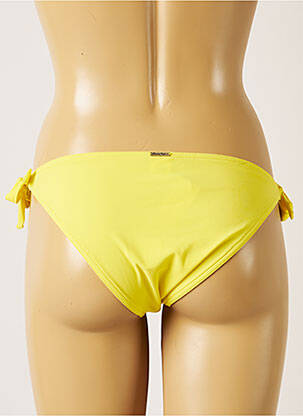 Bas de maillot de bain micro fibres bikini jaune BANANA MOON femme