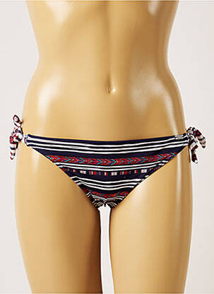 Bas de maillot de bain micro fibres bikini bleu BANANA MOON femme
