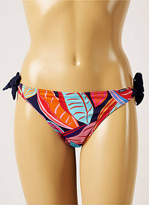 Bas de maillot de bain imprimé fantaisie bikini bleu BANANA MOON femme