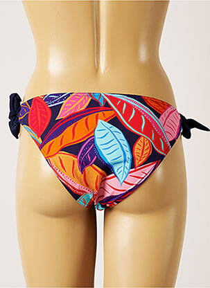 Bas de maillot de bain imprimé fantaisie bikini bleu BANANA MOON femme